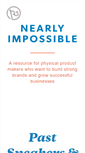 Mobile Screenshot of nearlyimpossible.org